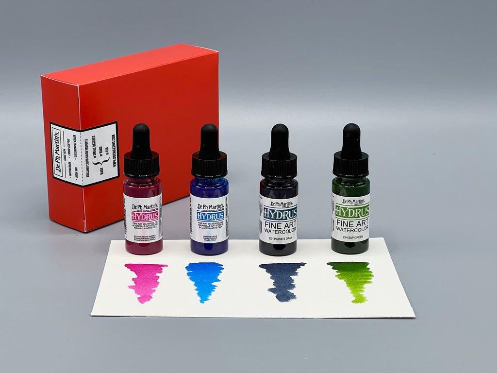 Hydrus Four Bottle IMPRESSIONISTIC MOUNTAINS Collection
