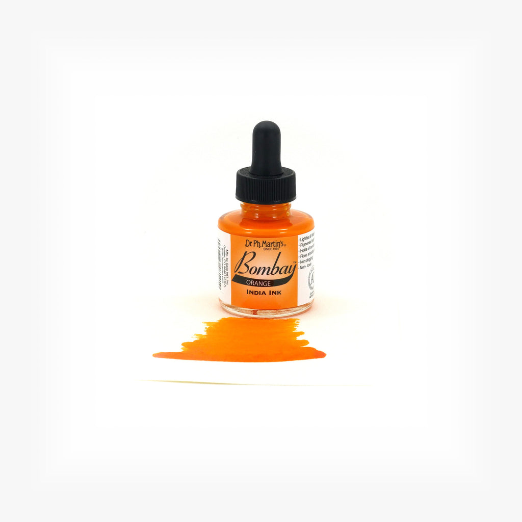 Dr. Ph. Martin's Bombay India Ink, 1.0 oz, Orange