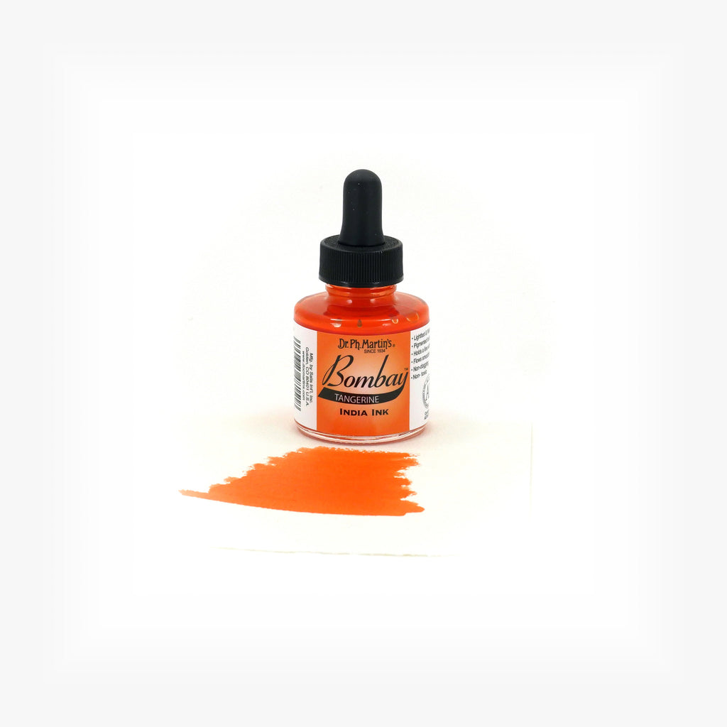 Dr. Ph. Martin's Bombay India Ink, 1.0 oz, Tangerine