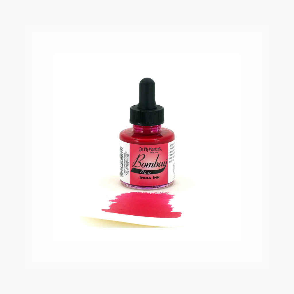 Dr. Ph. Martin's Bombay India Ink, 1.0 oz, Red