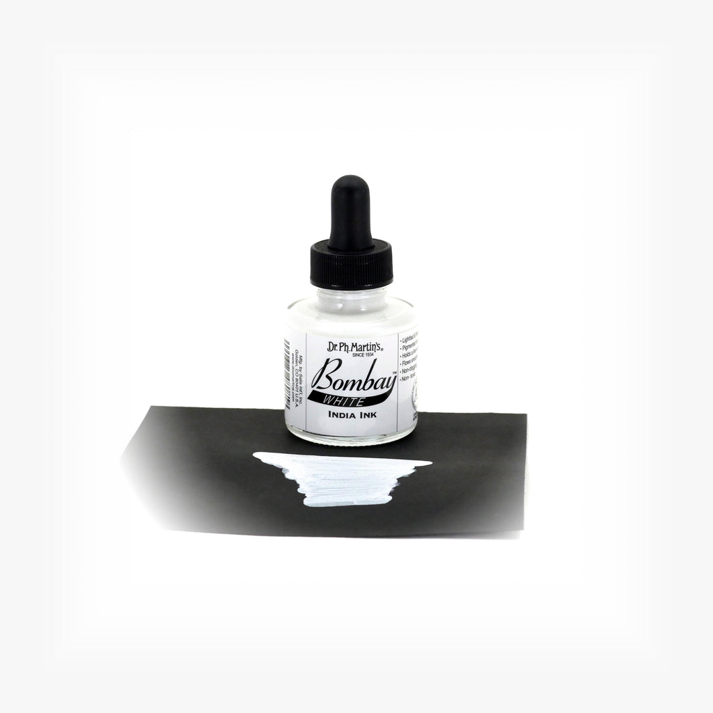 Dr. Ph. Martin's Bombay India Ink, 1.0 oz, White