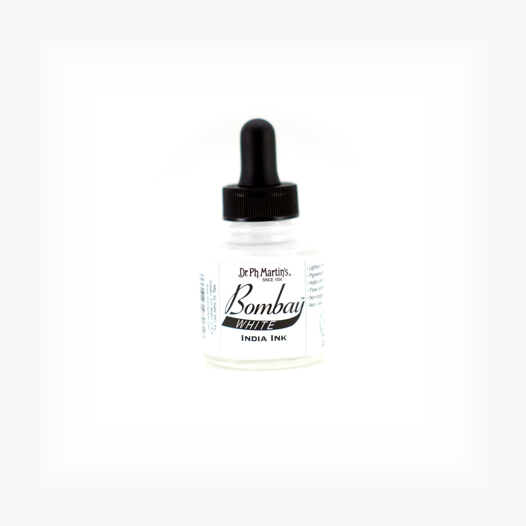 Dr. Ph. Martin's Bombay India Ink, 1.0 oz, White