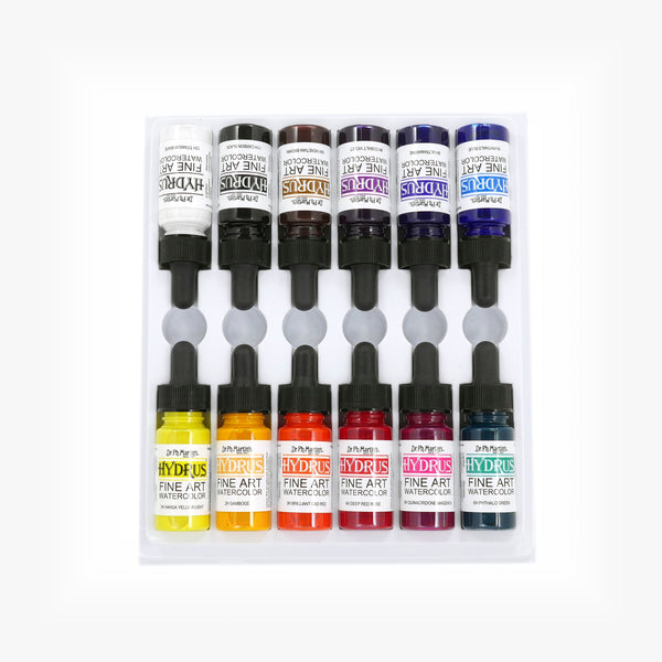 Hydrus Fine Art Watercolor, 0.5 oz, Set 1 – Dr. Ph. Martin's
