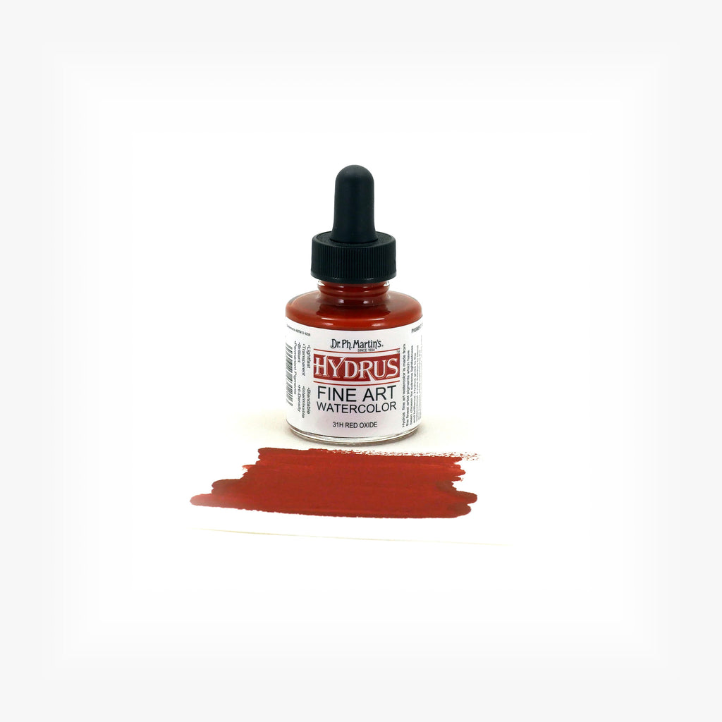 Dr. Ph. Martin's Hydrus Fine Art Watercolor, 1.0 oz, Red Oxide (31H)