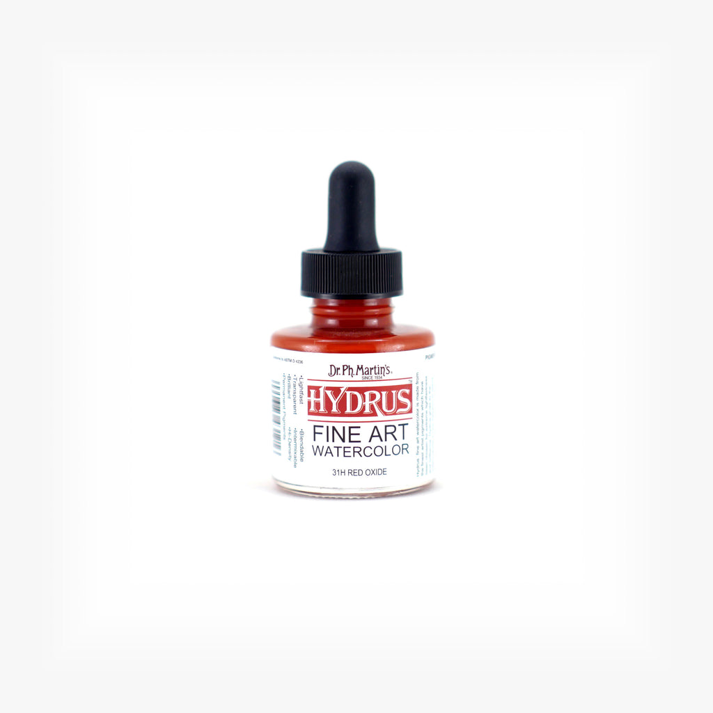 Dr. Ph. Martin's Hydrus Fine Art Watercolor, 1.0 oz, Red Oxide (31H)