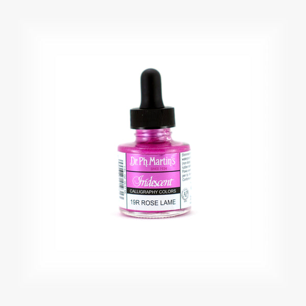 その他 Dr. Ph. Martin's Iridescent Calligraphy Color 1.0 oz Rose Lame (19R) tf8su2k IRID10OZS19R.MAIN.
