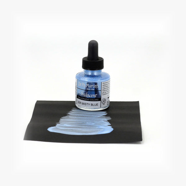Iridescent Calligraphy Color, 1.0 oz, Misty Blue (20R) – Dr