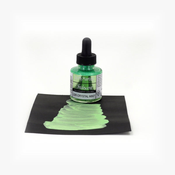 (未使用･未開封品)　Dr. Ph. Martin's Iridescent Calligraphy Color 1.0 oz Crystal Mint (22R) 7z28pnb IRID10OZS22R.ALT1.