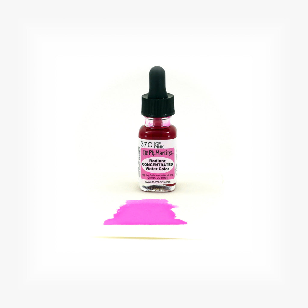 Dr. Ph. Martin's Radiant Concentrated Water Color, 0.5 oz, Ice Pink (37C)