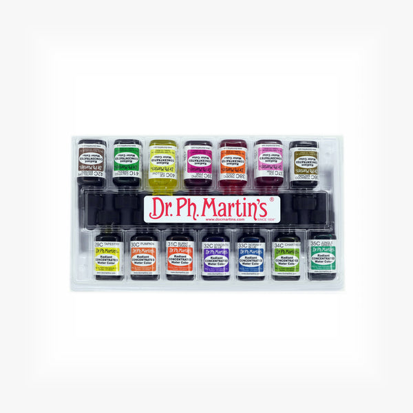 ドクターマーチン Dr.Ph.Martin's ラジアント　5OZ　SETC Radiant Concentrated Water Color, 0.5 oz, Set C – Dr. Ph. Martin's