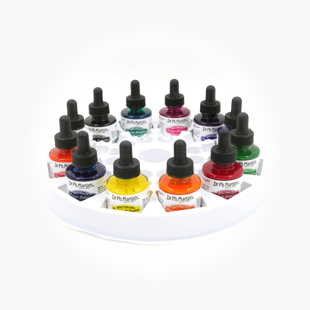 Dr. Ph. Martin's Spectralite Private Collection Liquid Acrylics, 1.0 oz, Set of 12 (Set 1)