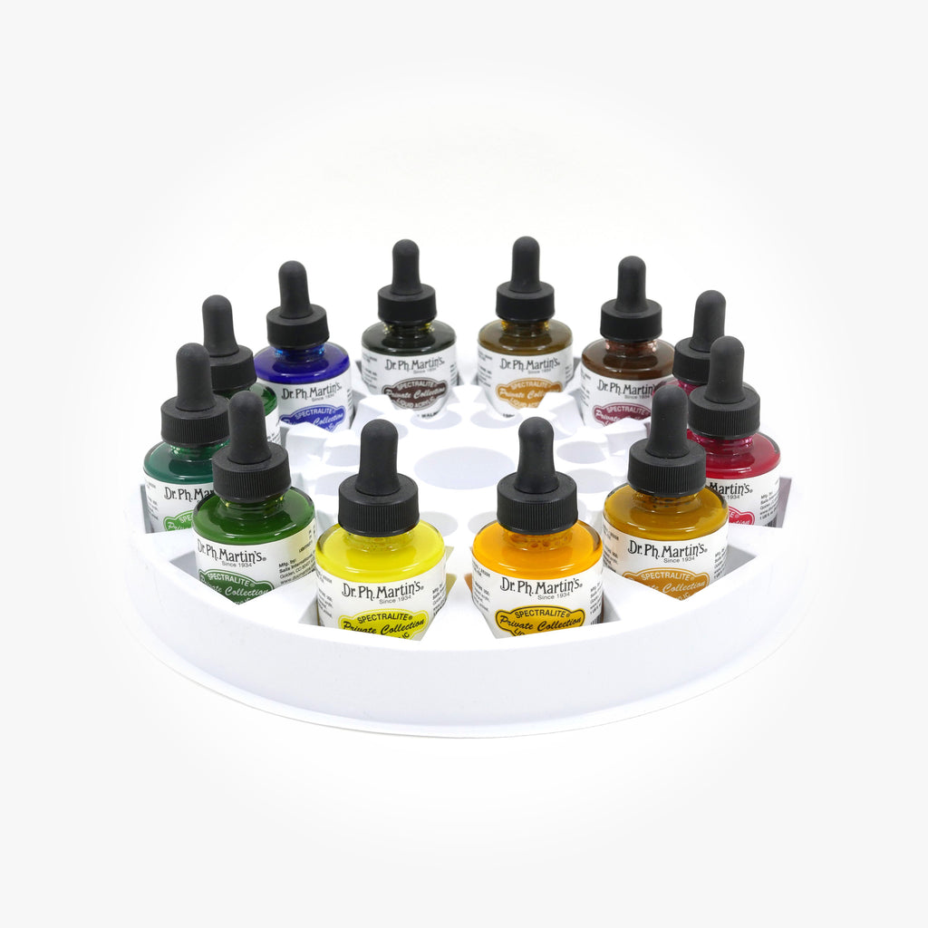 Dr. Ph. Martin's Spectralite Private Collection Liquid Acrylics, 1.0 oz, Set of 12 (Set 2)