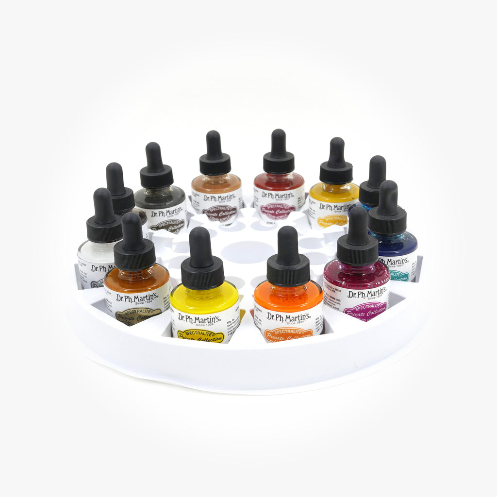 Dr. Ph. Martin's Spectralite Private Collection Liquid Acrylics, 1.0 oz, Set of 12 (Set 3)