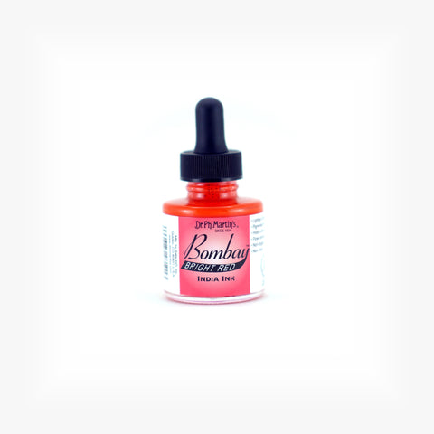 Dr. Ph. Martin's Bombay India Ink, 1.0 oz, Bright Red