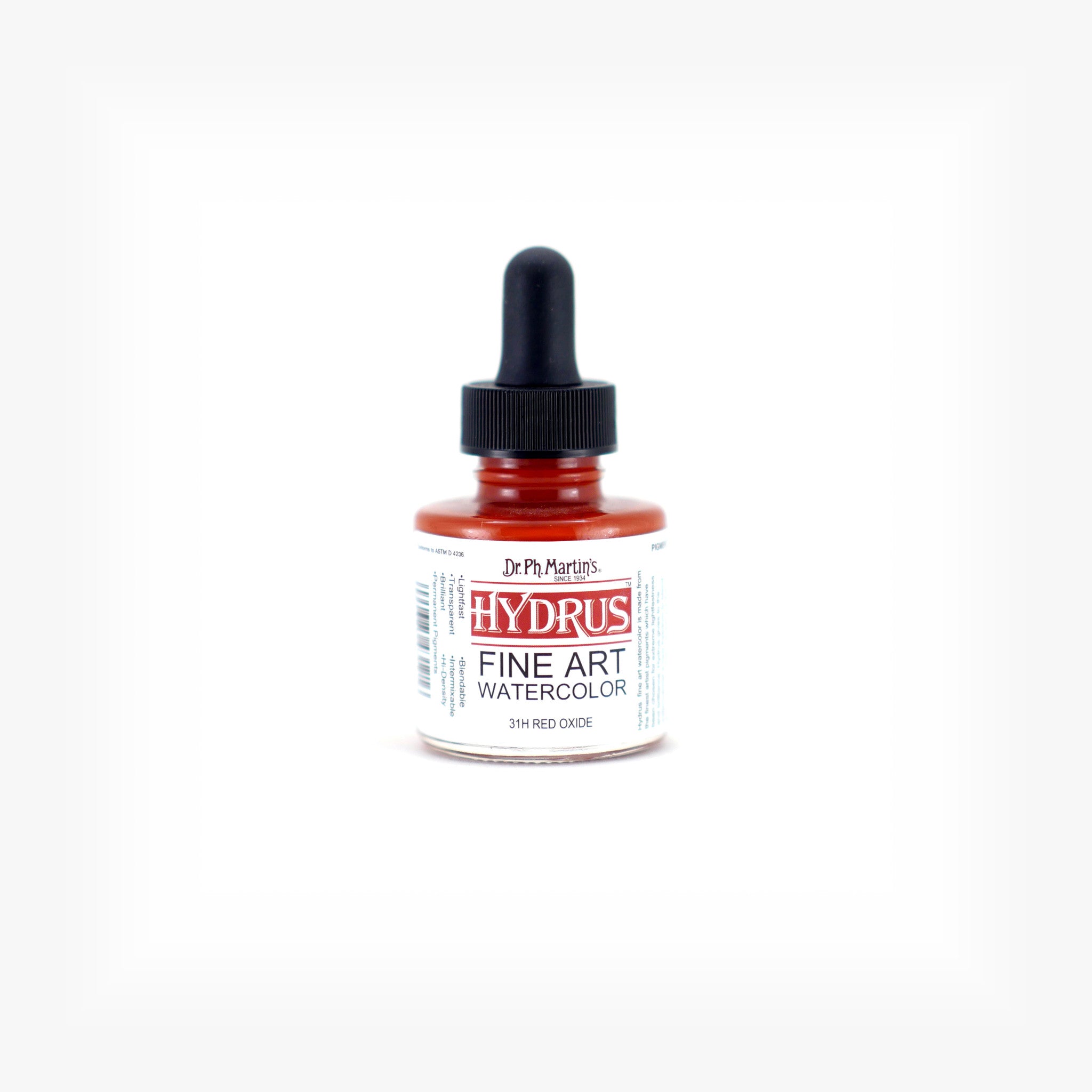 Hydrus Fine Art Watercolor, 1.0 oz, Red Oxide (31H) – Dr. Ph