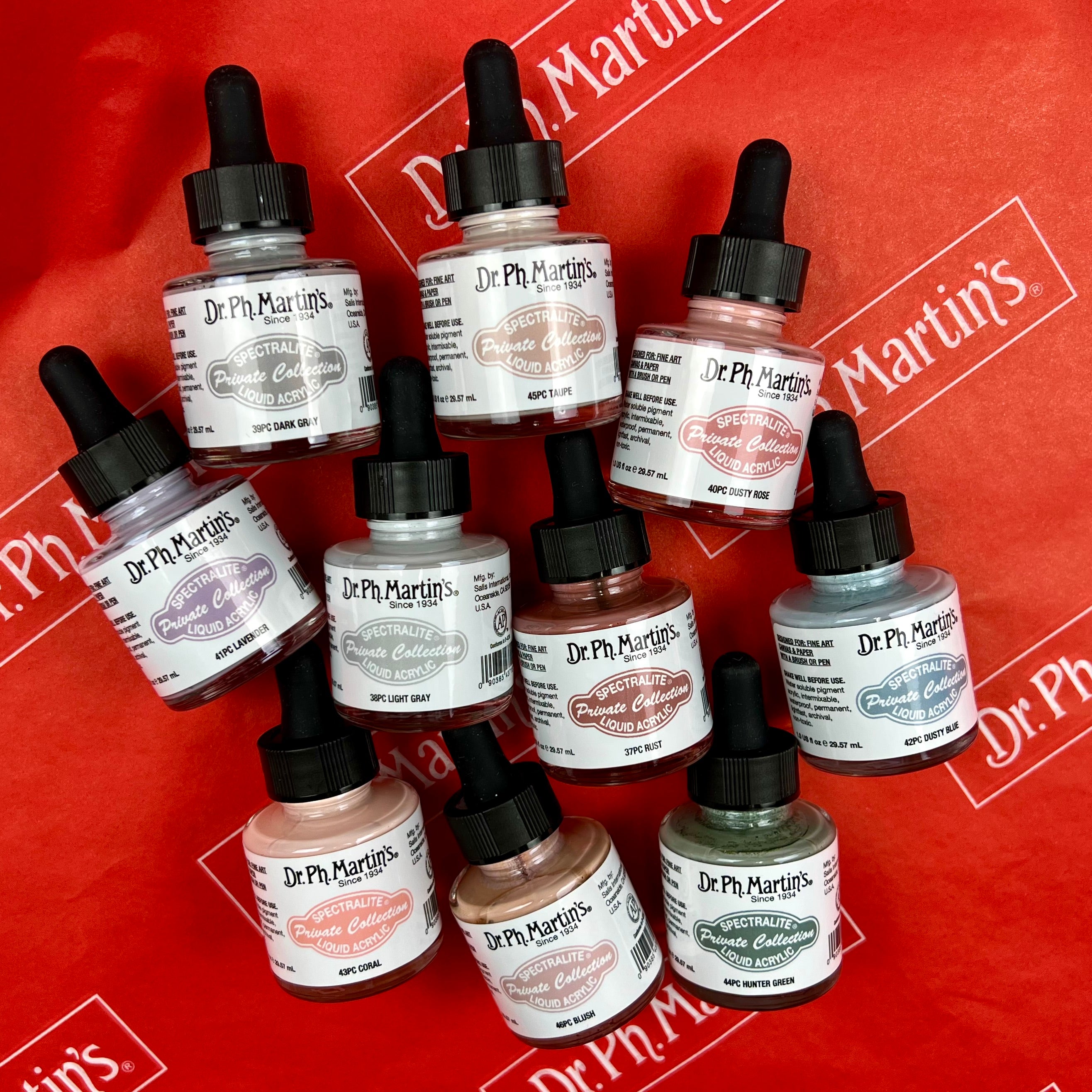 Spectralite Private Collection Liquid Acrylics, 1.0 oz, Ruby