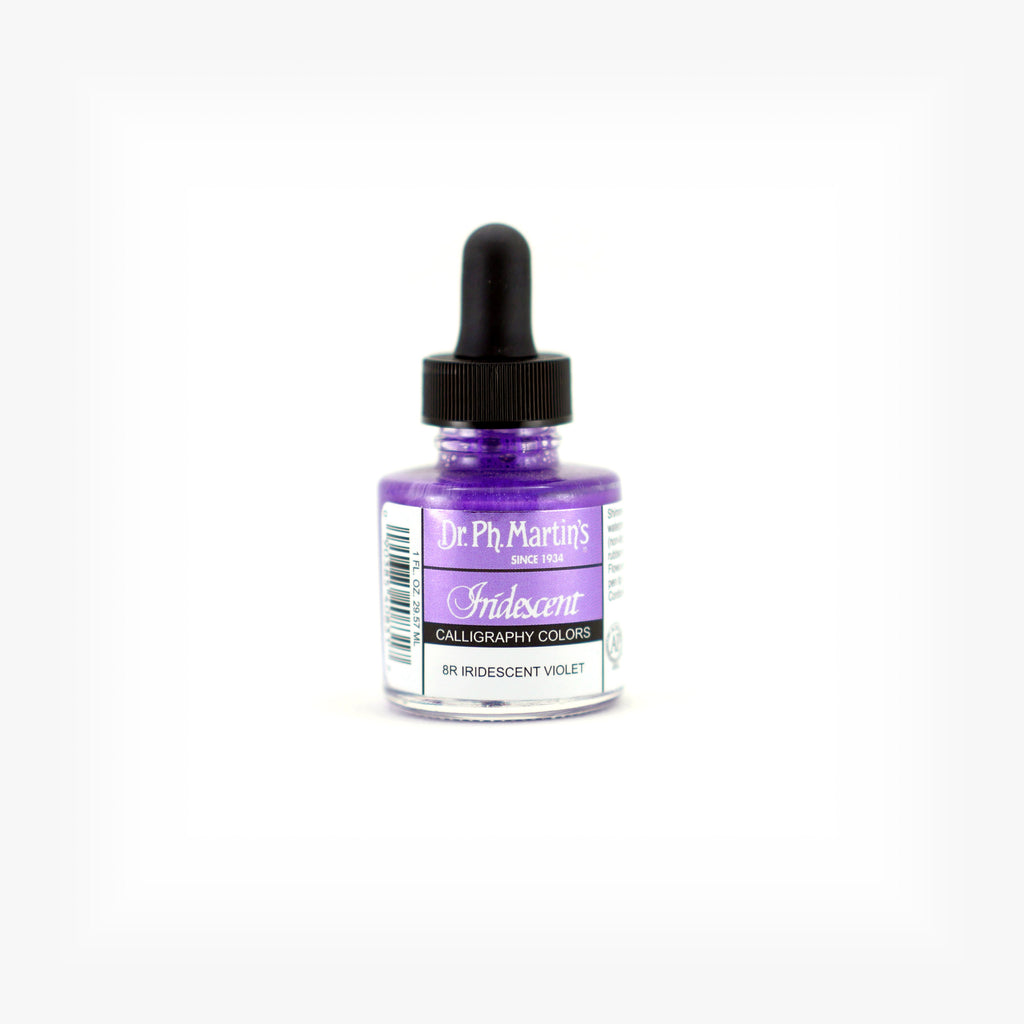 Dr. Ph. Martin's Iridescent Calligraphy Color, 1.0 oz, Iridescent Violet (8R)