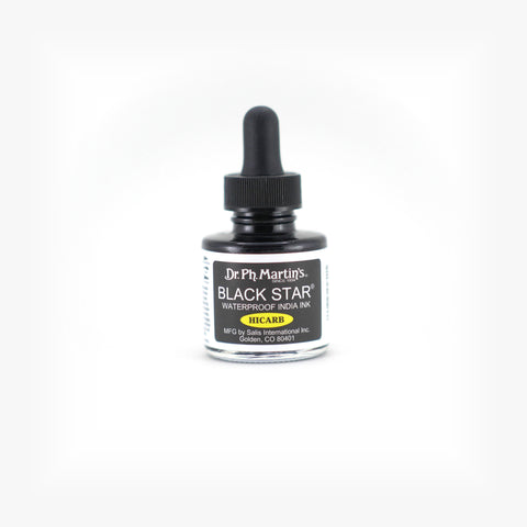 Black Star Matte India Ink, 1.0 oz – Dr. Ph. Martin's