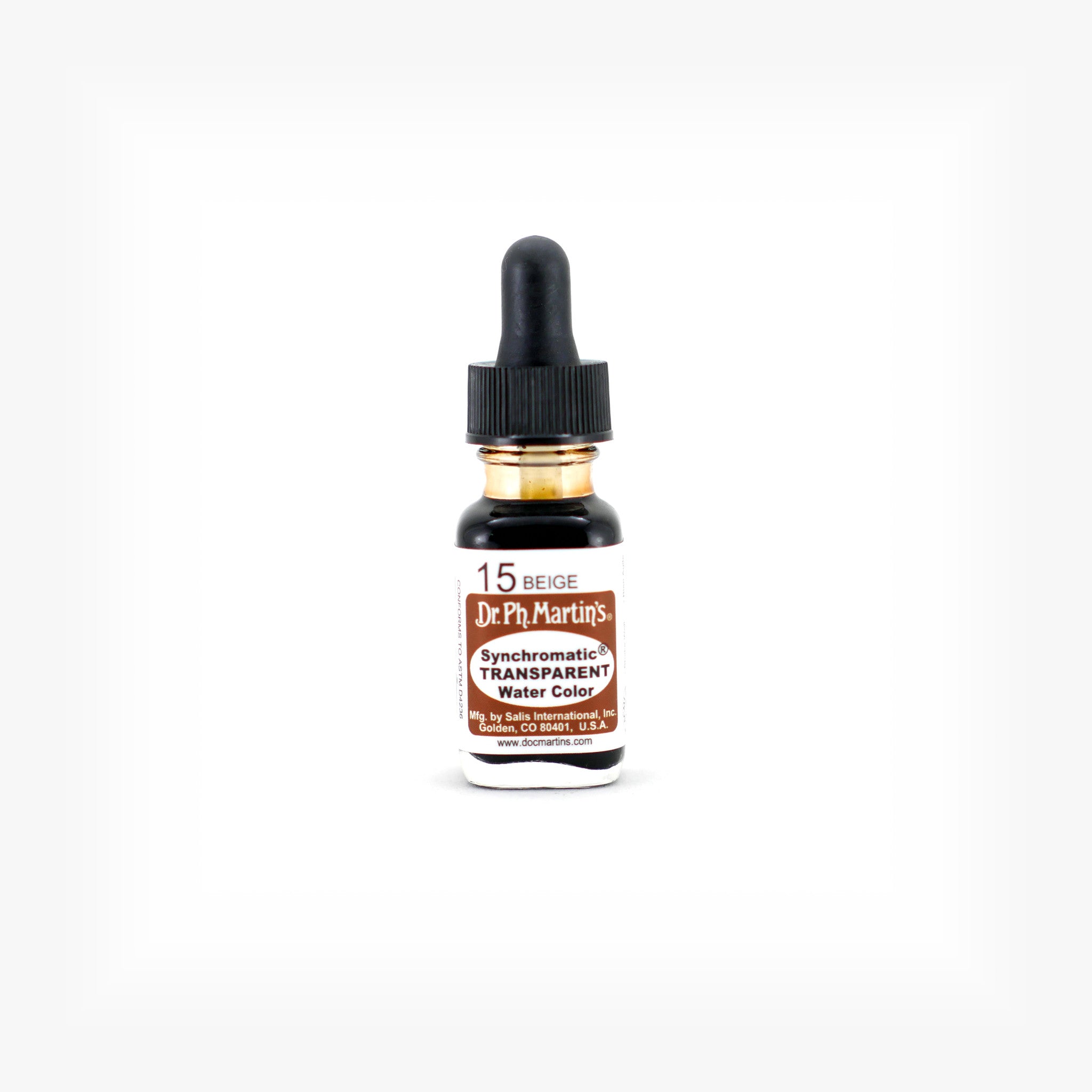 (未使用･未開封品)　Dr. Ph. Martin&#39;s Synchromatic Transparent Water Color 0.5 oz Medium Gray (12) 60wa65s SYNC05OZS11.MAIN.