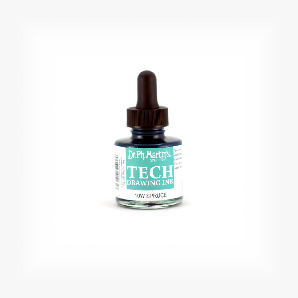 TECH Drawing Ink, 1.0 oz, Spruce Green (10W) – Dr. Ph. Martin's® | Mfg ...